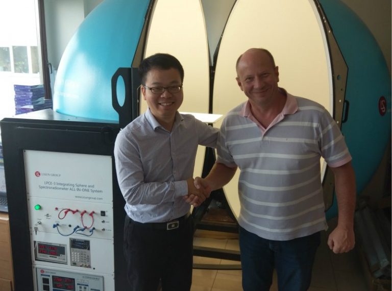 Lithuania -Installation and Training for LPCE-3 CCD spectroradiometer and integrating sphere compact system image