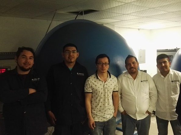 Mexico - LISUN engineer visit Mexico to do free maintenance and aftersales service for integrating sphere system image