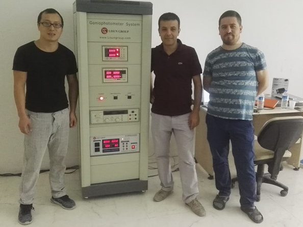 Turkey - LISUN Engineer Continue to do Installation and Training for LSG-1700B Goniophotomete image