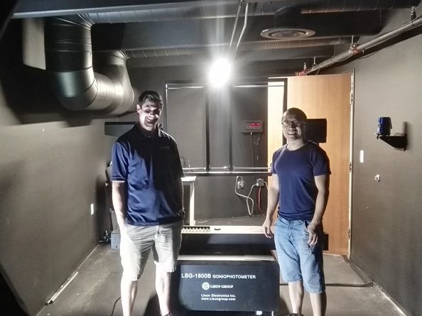 USA - LISUN engineer visit the United States to do installation & training for LSG-1800BCCD goniospectroradiometer image