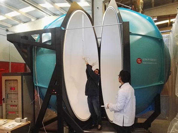 Spain - Installation 3m integrating sphere spectroradiometer system image