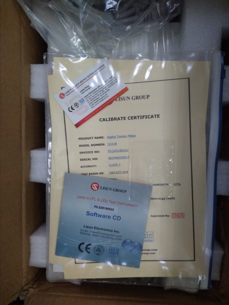 Digital Torsion Meter