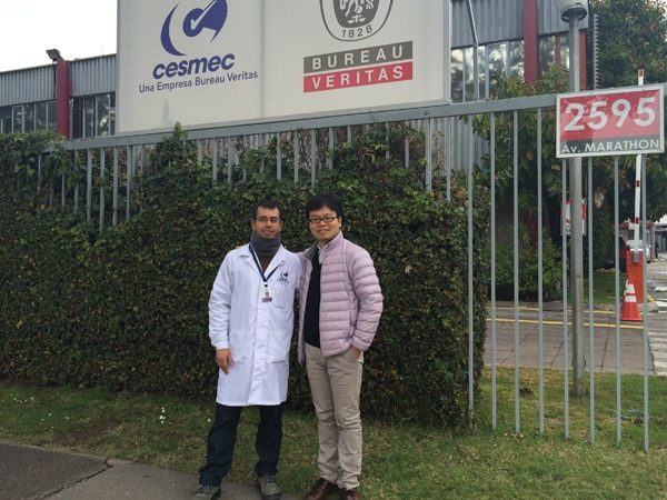 Chile - Provide installation and training for the customer who purchased integrating sphere and Spectroradiometer,ect from LISUN image