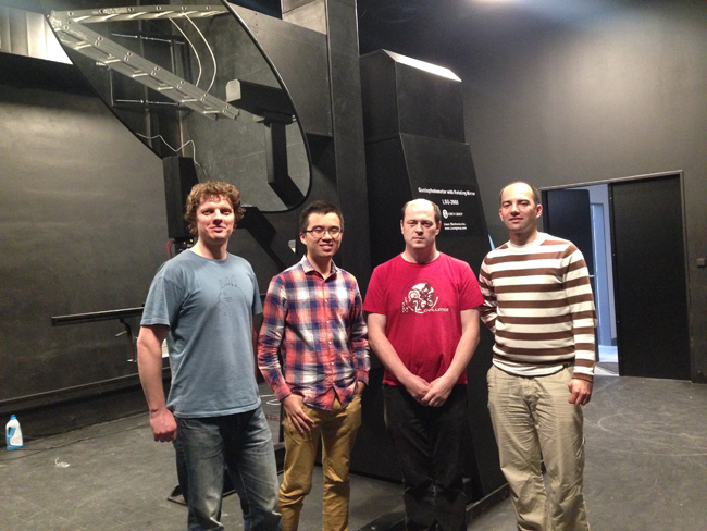 Czech - Install LSG-2000 rotation mirror goniophotometer and integrating sphere image