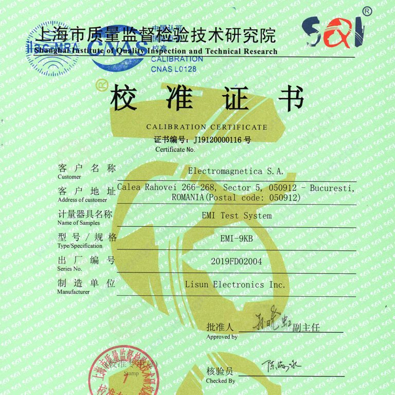 EMI Test System | EMI Test Equipment