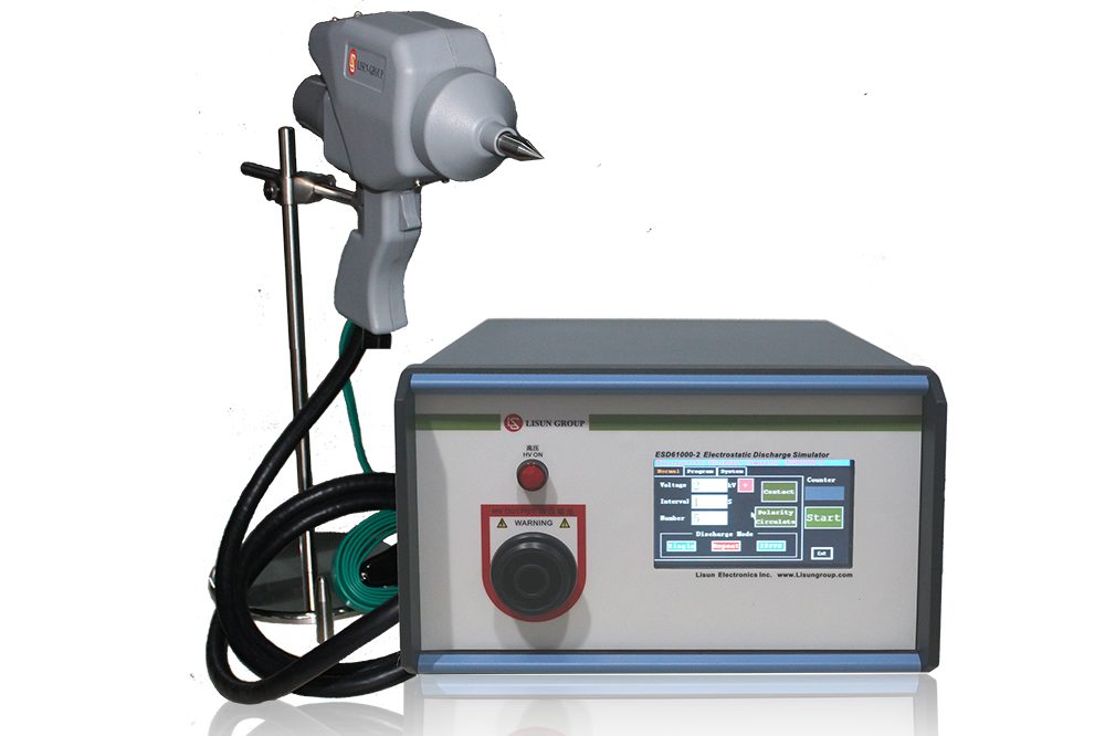 Electrostatic discharge immunity test in lighting industry
