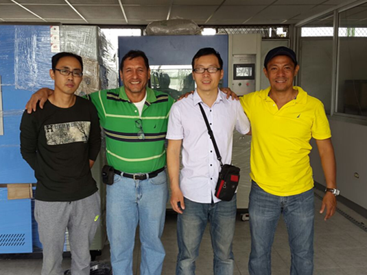 Ecuador - Install IP waterproof dustproof test chamber, temperature humidity chamber and IK level test image