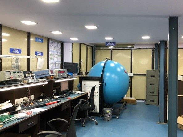 India - LISUN engineer provide the installation & training for LPCE-3 CCD Spectroradiometer Integrating Sphere Compact System image