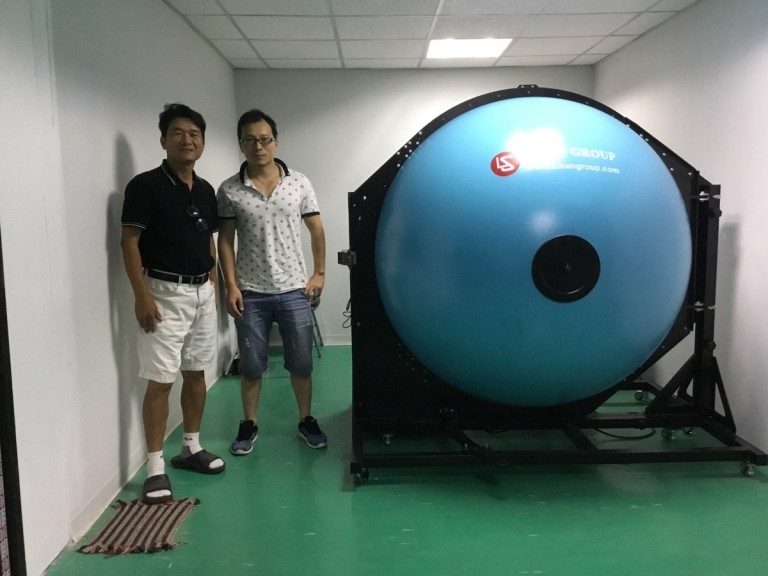 Thailand - Installed LSG-1800B goniophotometer, LPCE-3 integrating sphere and WT2080 LED driver tester image