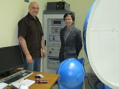 Germany - Our engineer installed integrating sphere and goniophotometer system image
