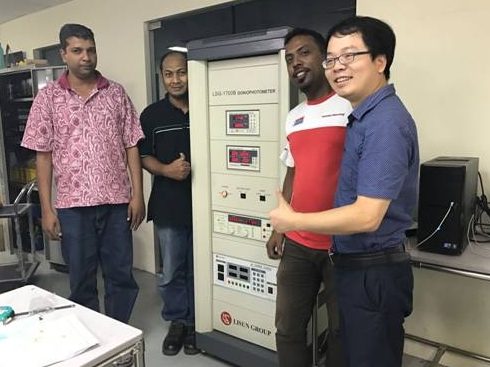 Malaysia - Installed LSG-1700B rotation luminaire goniophotometer for our customers image