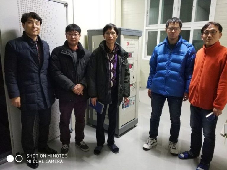 Korea - LISUN engineer did installation and training in Korea for our client about goniophotometer, EMI receiver and surge generator image