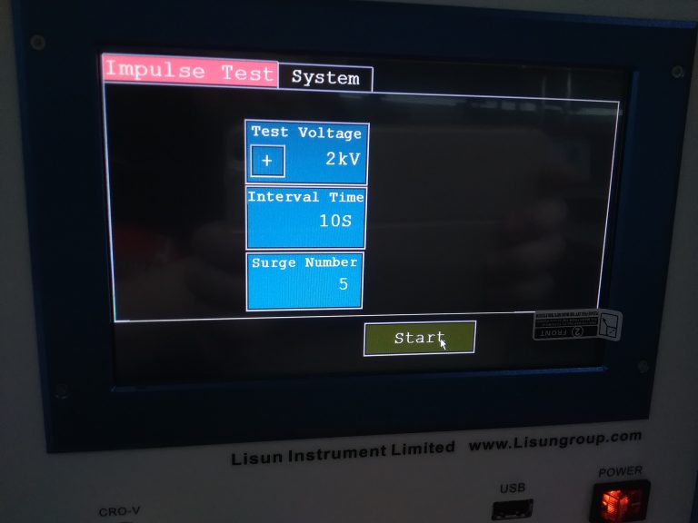 Impulse Test Generator