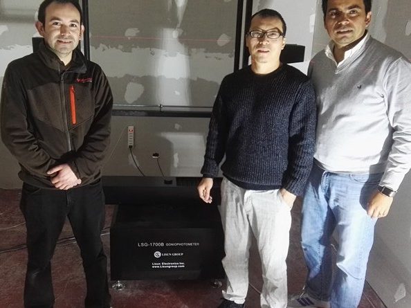 Chile - LISUN Engineer visit our customer and do installation & training for type B goniophotometer system image