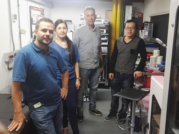 Colombia - LISUN engineer provide installation and training for customer about LSG-1200A compact goniophotometer image