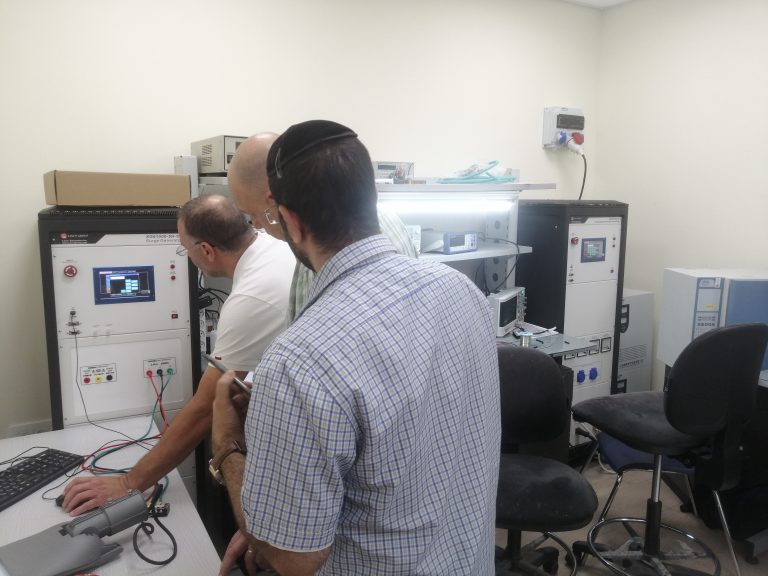 Israel - LISUN engineer provide free installation and maintenance for the customer who purchased the LSG-1700B goniophotometer and the LPCE-2 Integrating Sphere system image