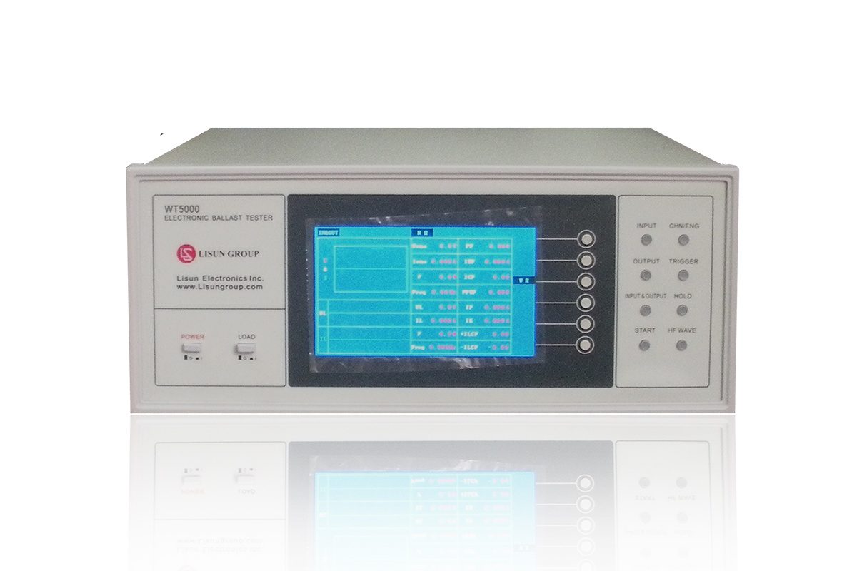 The performance test of Electrical Ballast