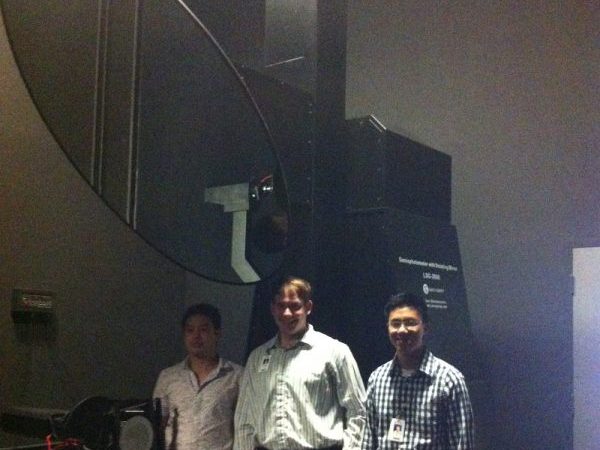 USA -Installation and Training for LPCE-1 spectrophotometer integrating sphere and LSG-2000 goniophotometer from LISUN image