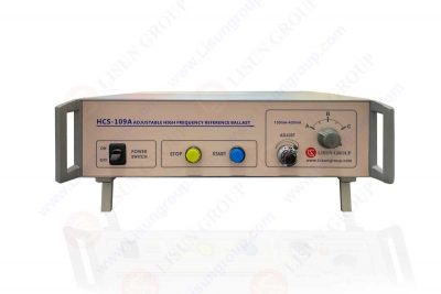 Two test way for High Frequency Adjustable Reference Ballast（25KHz）