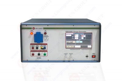 What are the characteristics of the lightning surge generator