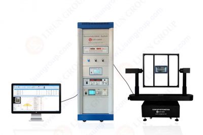 How does the goniophotometry in goniophotometer work