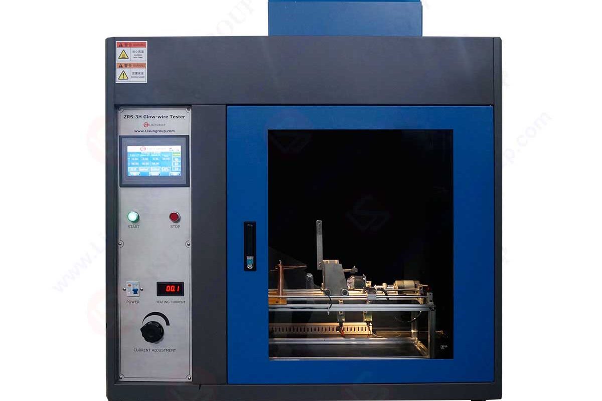 What is the glow wire test apparatus?