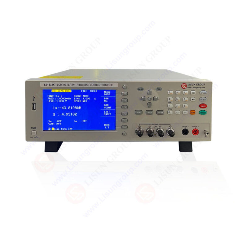 LCR Meter with DC Bias Current Source