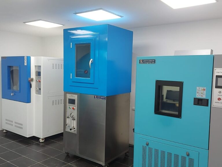 Oman – Customer successfully installed the integrating sphere system and some IP test instruments by watching operation video image