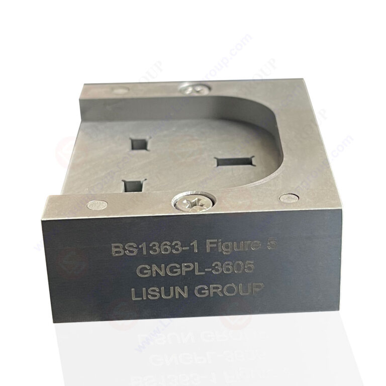 BS 1363-1 Figure 5 Gauge for Plug Pins