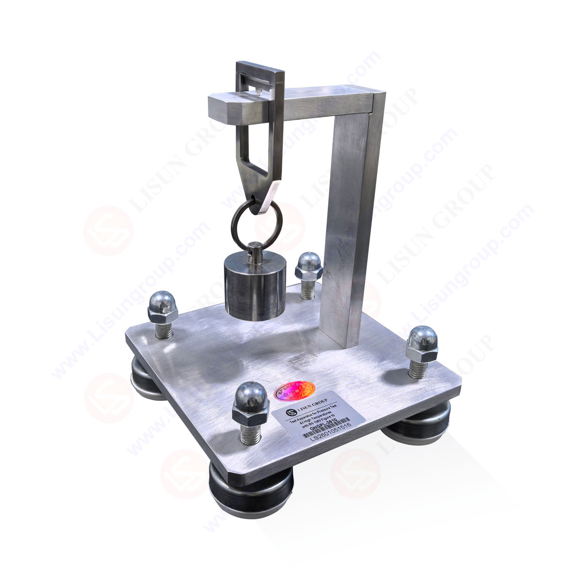 BS 1363-1 Figure 10 Test Apparatus for Pressure Test at High Temperatures