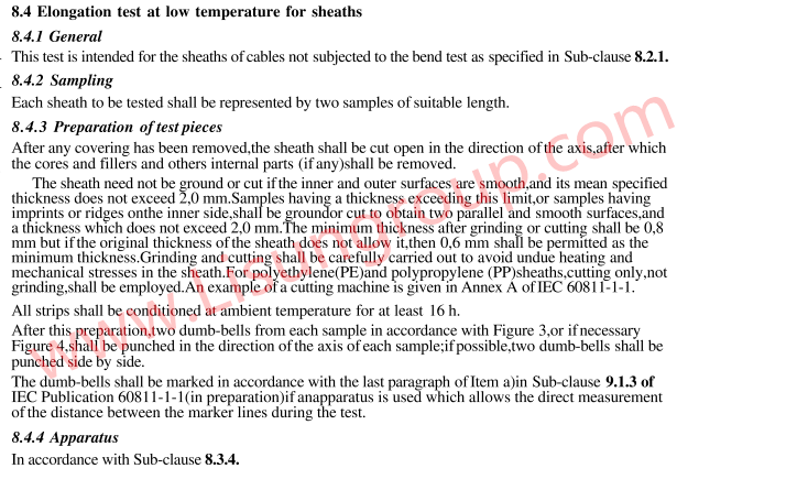 IEC 60811-1-4 Clause 8.3 and 8.4  Low Temperature Tensile Testing Machine