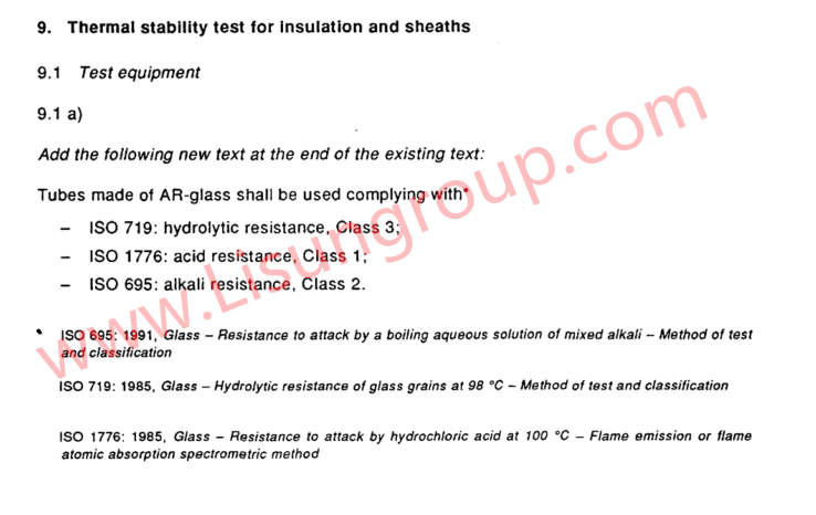 Wire and Cable Thermal Stability Tester