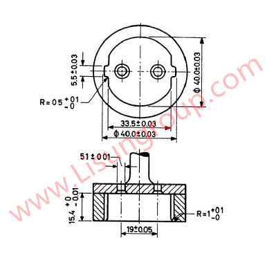 Gauges C 15 of CEE7 for Non-interchange Ability with Two-pole Plugs with Earthing Contact