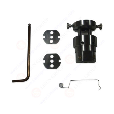 DIN VDE 0620-1 Bild 14 Beispiel einer Vorrichtung zur Messung der Kraft der seitlichen Schutzkontakte