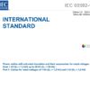 IEC 60502-1:2021 POWER CABLES WITH EXTRUDED INSULATION AND THEIR ACCESSORIES FOR RATED VOLTAGES FROM 1 kV (Um = 1,2 kV) UP TO 30 kV (Um = 36 kV)- Part 1: Cables for rated voltages of 1 kV (Um = 1,2 kV) and 3 kV (Um = 3,6 kV)