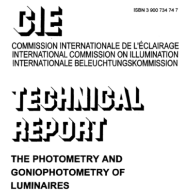 CIE 121:1996 The Photometry And Goniophotometry Of Luminaires