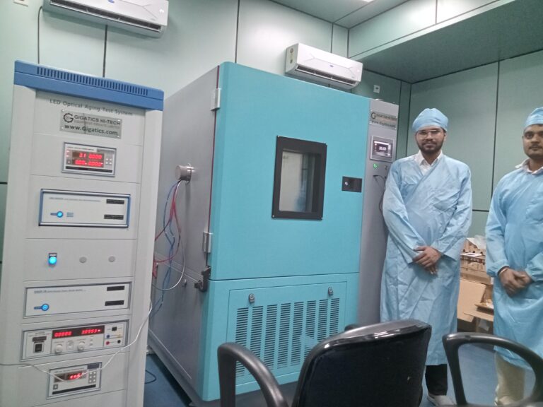 India – LISUN engineers support customer successfully install LEDLM-80PL LED Optical Aging Test Instrument image