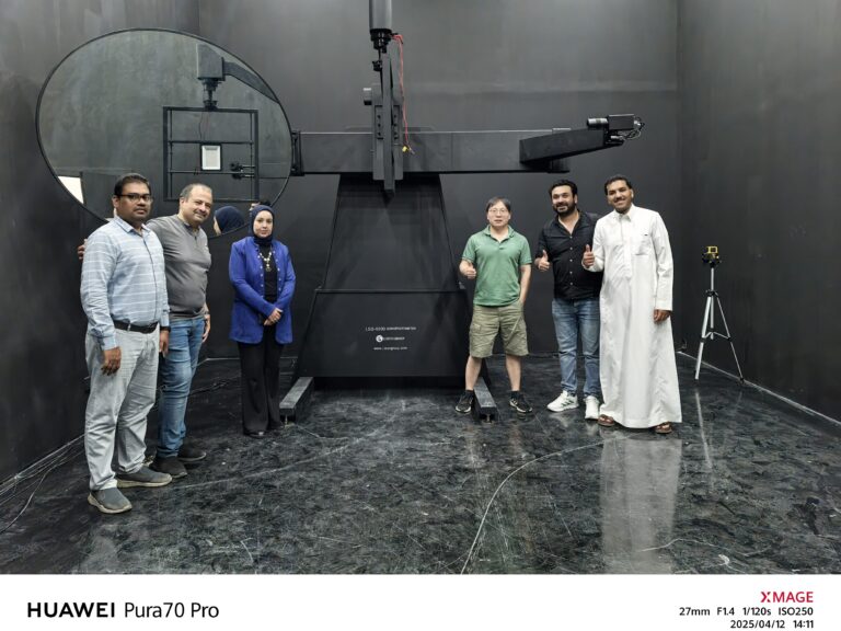 Saudi Arabia – LISUN engineer successfully installed High Precision Spectroradiometer Integrating Sphere System and LM-79 Moving Detector Goniophotometer image