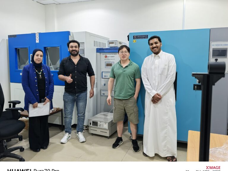 Saudi Arabia - LISUN engineer provide on-site installation and training on LED Optical Aging Test Instrument image