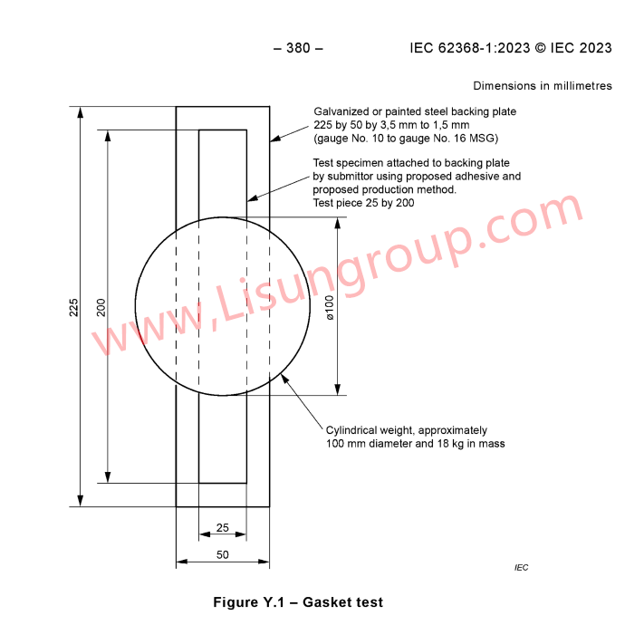 Gasket Compression Test Apparatus