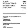 IEC 61029-1:1990 Safety of transportable motor-operated electric tools – PART 1: General requirements