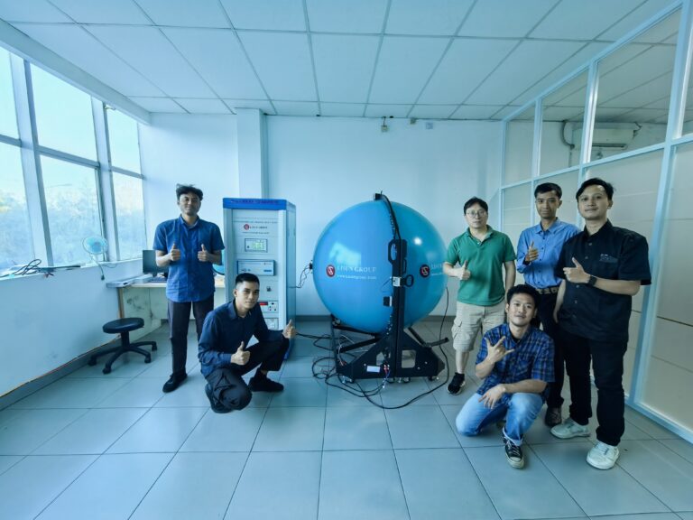 Indonesia – LISUN Engineer Provide Installation and Training for LPCE-2(LMS-9000) High Precision Spectroradiometer Integrating Sphere System image