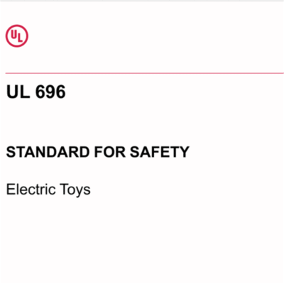 UL 696:2020 Electric toys-Safety