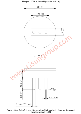 CEI 23-50 V4 Figure 103b Gauge
