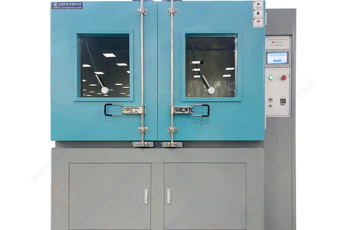Explain working of dustproof test chamber
